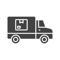 Delivery Bus icon vector image. Suitable for mobile apps, web apps and print media.