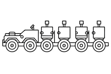 Powertow RX11 Line Art Showcasing Cutting Edge Power Mechanics