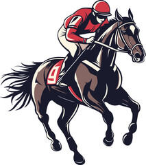 horse racing horse