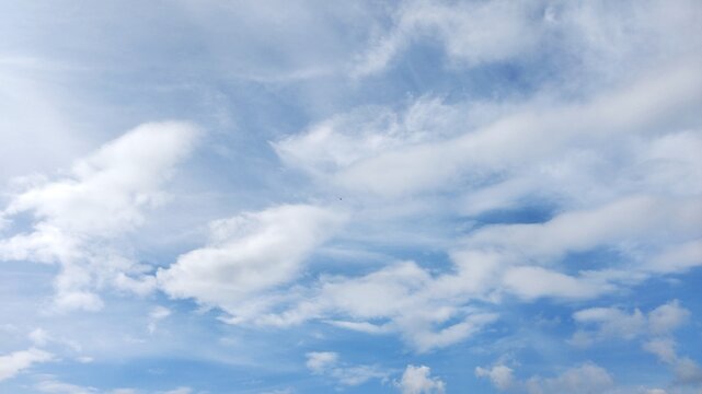 blue sky with clouds sky backgroundblue clouds  