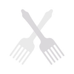 Fork icon vector image. Suitable for mobile apps, web apps and print media.