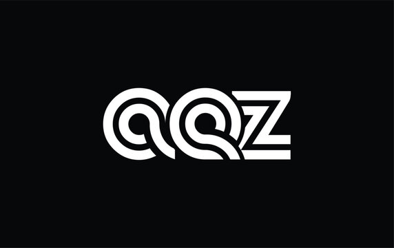 AEZ Creative Unique Modern Letter Logo Design. Stylized logo featuring a unique letter design, presenting abstract minimalist aesthetics and modern appeal.