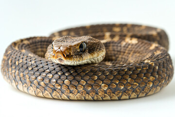 Fototapeta premium a snake with a very sharp head and a very long neck