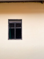 Minimalist Window on a Clean Wall of a Classic Home
