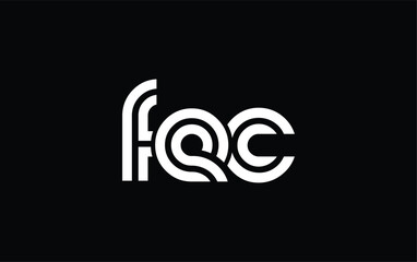 FEC Creative Unique Modern Letter Logo Design. Stylized logo featuring a unique letter design, presenting abstract minimalist aesthetics and modern appeal.