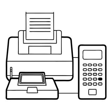 Printer clip art preview