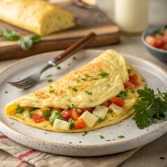 egg omlet breakfast