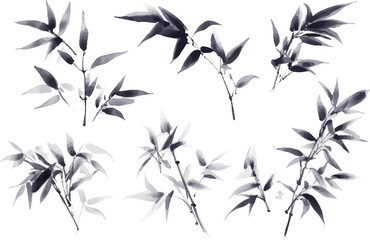 Obraz premium seamless pattern with bamboo