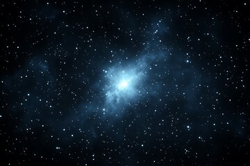 Fototapeta premium The majestic milky way galaxy spanning across the night sky with twinkling stars and cosmic beauty