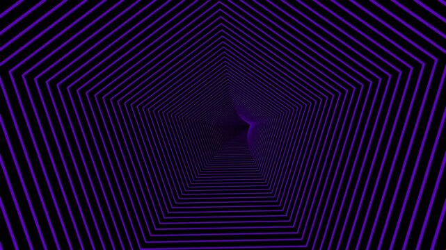 Futurastic tunnel, zebra skin background