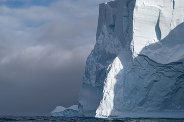 Iceberg in the Southern Ocean. Antarctica.