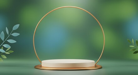 Golden Halo of Spring AI Generated