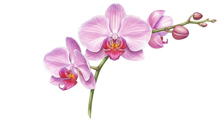 Orchid's Embrace AI Generated