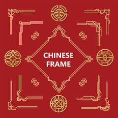 Chinese Frame Border Design