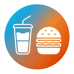 Food Drink Icon Dual Tone Icon png image  
