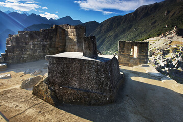 the Intihuatana stone, an ancient Inca sundial, stands as a testament to their astronomical mastery...