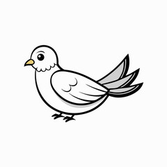 dove-silhouette-vector-and-black-and-white-drawing 