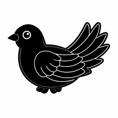 dove-silhouette-vector-and-black-and-white-drawing 