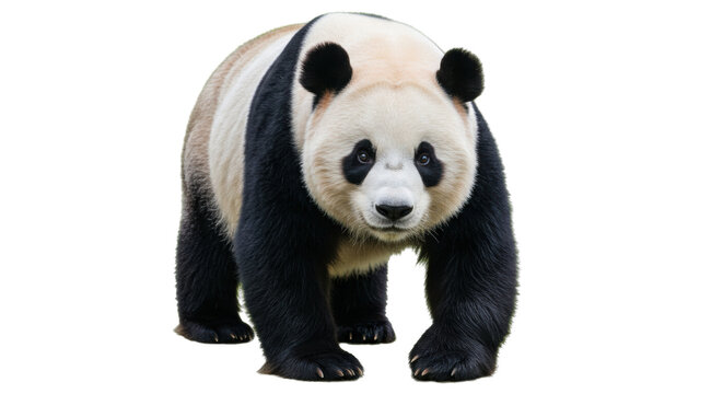 Isolated panda