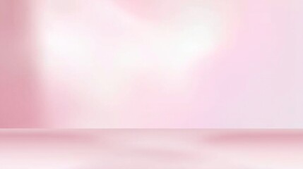 Light Pink Blurred Background Vector Illustration in Simple Style, Light Color Theme with Empty Space for Text, Perfect for Modern Design and Creative Projects
