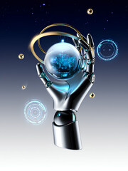 Technology in the palm of a robot