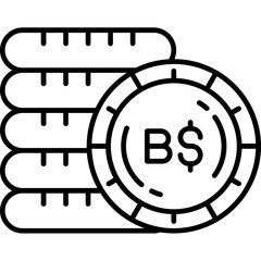 Brunei Dollar Icon