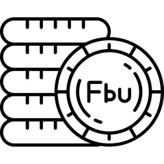 Burundian Franc Icon