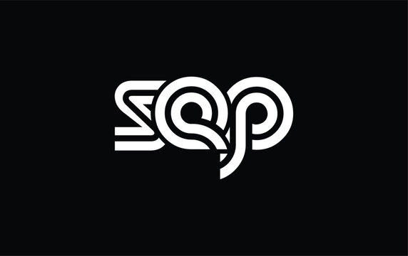 SEP Creative Unique Modern Letter Logo Design. Stylized logo featuring a unique letter design, presenting abstract minimalist aesthetics and modern appeal.