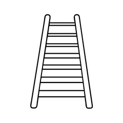 ladder icon, ladder vector illustration-simple illustration of ladder, perfect for ladder logos and icons