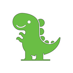 dinosaur vector illustration, tyrannosaurus rex dinosaur vector illustration