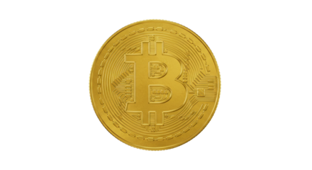 Isolated Bitcoin Cryptocurrency