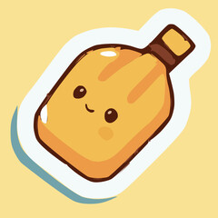 vector illustration of a healthy food