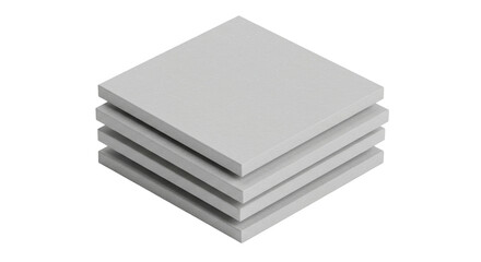 Isolated Drywall Sheets