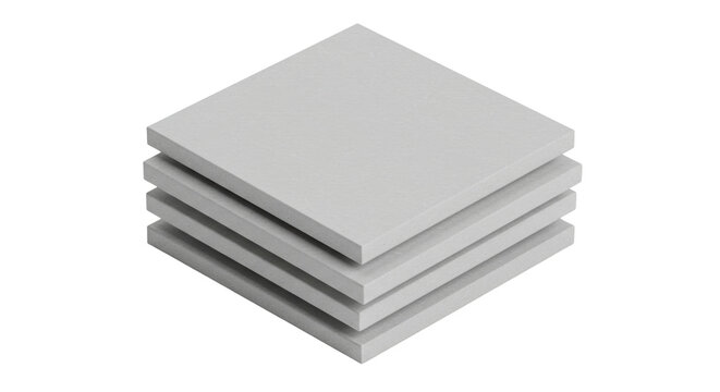 Isolated Drywall Sheets