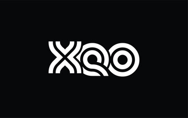 XEO Creative Unique Modern Letter Logo Design. Stylized logo featuring a unique letter design, presenting abstract minimalist aesthetics and modern appeal.