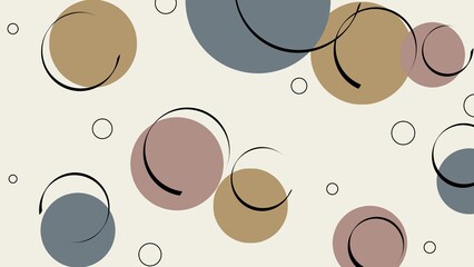 Abstract image with minimalist and elegant design, can be used for wallpaper, wall decoration or background.