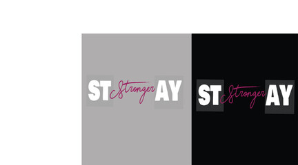 Modern Typography Design for 
t-shirt.