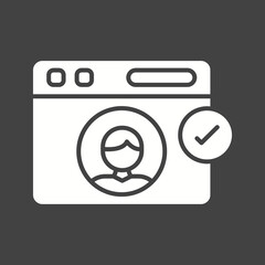 User Experience icon vector image. Suitable for mobile apps, web apps and print media.