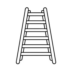 ladder icon, ladder vector illustration-simple illustration of ladder, perfect for ladder logos and icons