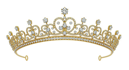 Isolated Princess Tiara