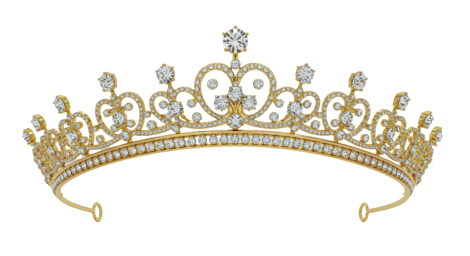 Isolated Princess Tiara