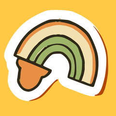 Rainbow vector illustration 