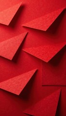 Interwoven crimson envelopes, abstract backdrop , backdrop, postal