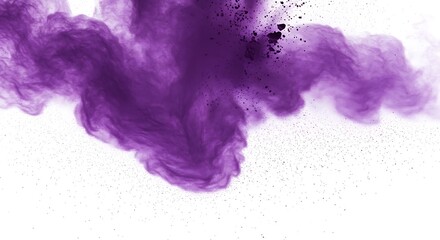 Fototapeta premium Amethyst Dissolution AI Generated