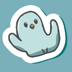 Cute animal vector illustration 