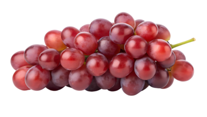 Bunch of red grapes