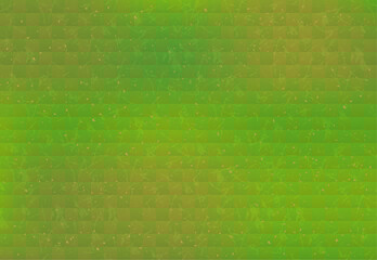 緑と金の和風柄　パターンイラスト背景