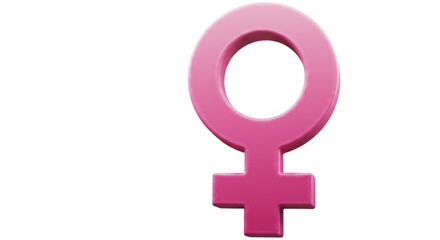 Isolated Female Symbol
