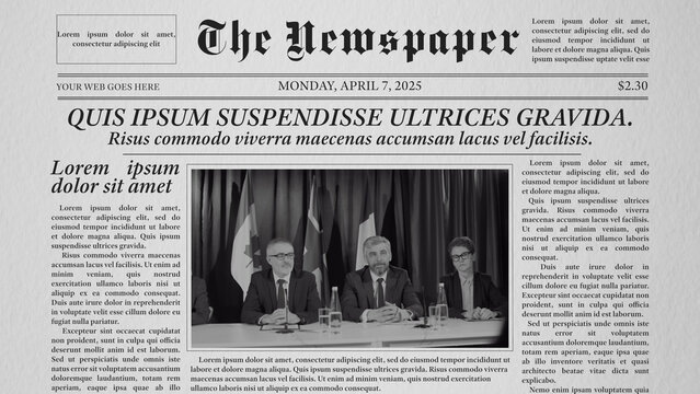 Newspaper Mocap Template