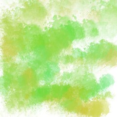 Abstract Green watercolor background with splashes.The color splashing.Abstract art wallpaper for prints, Art Decoration, wall arts and canvas prints.

